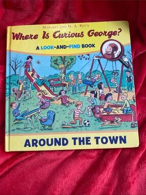 ⭐️4/$36⭐️ Where Is Curious George, Look-and-Find Book
